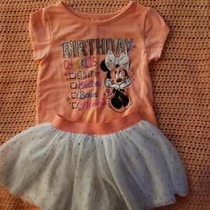 Minnie Mouse Birthday Outfit
